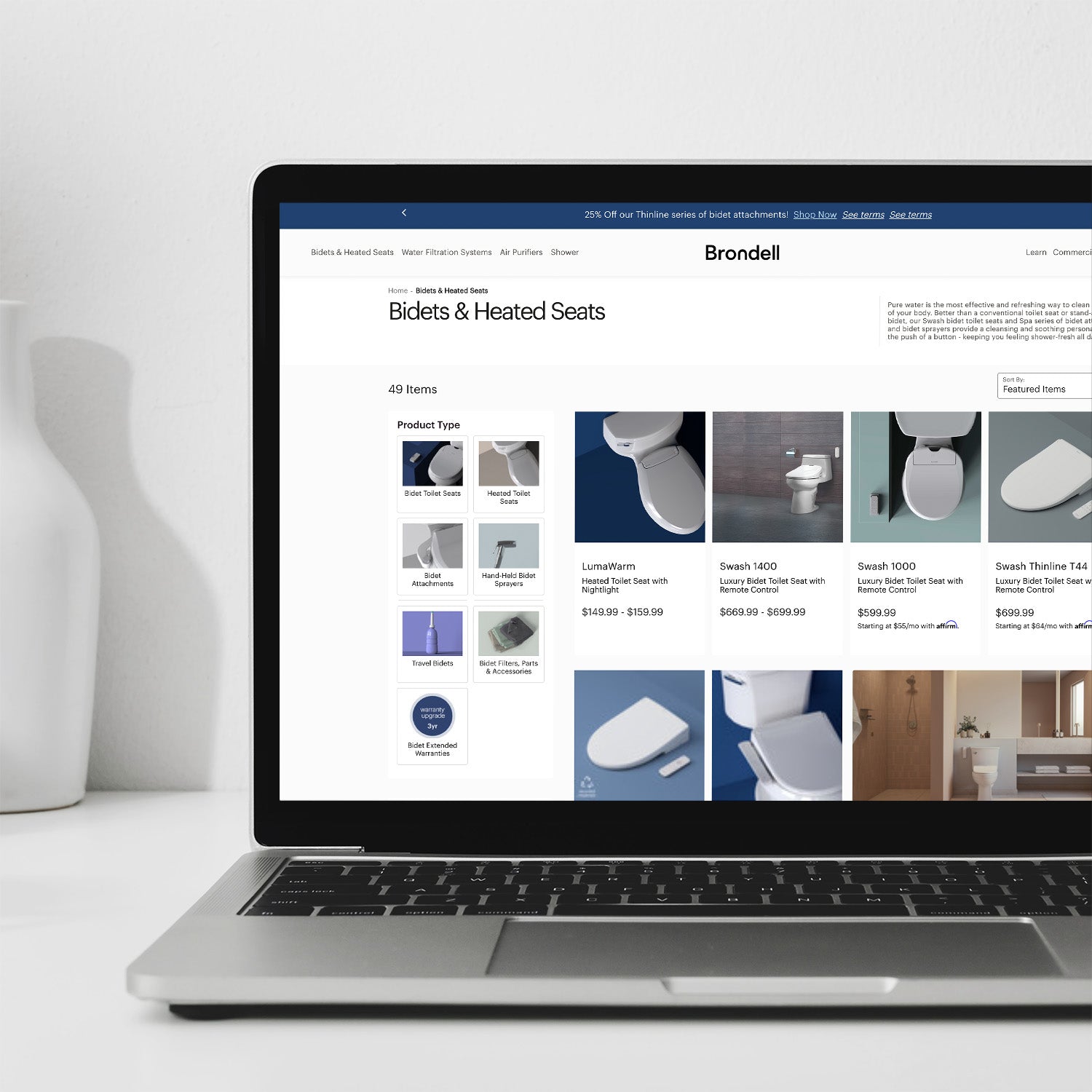 Brondell eCommerce Store