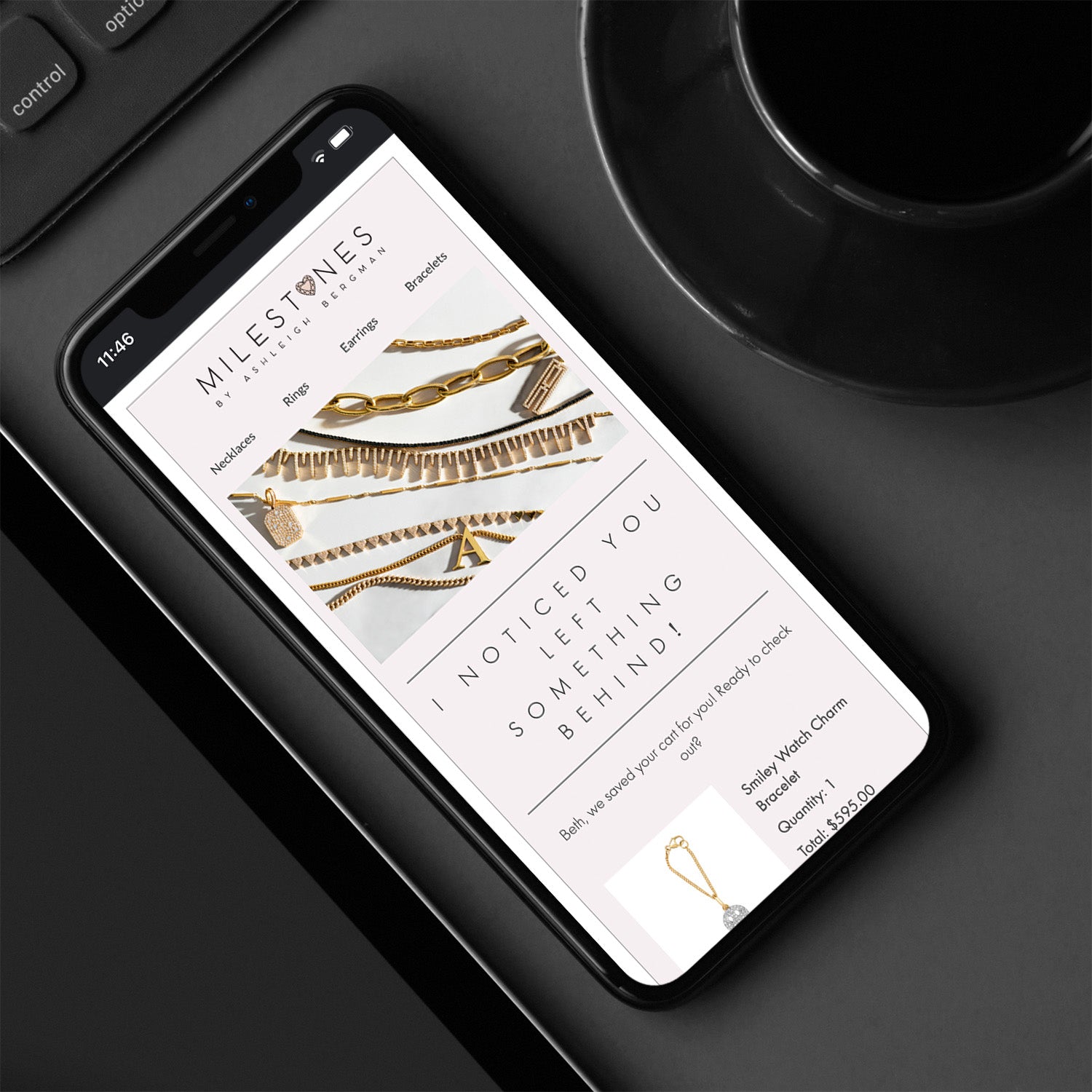 Milestones email marketing