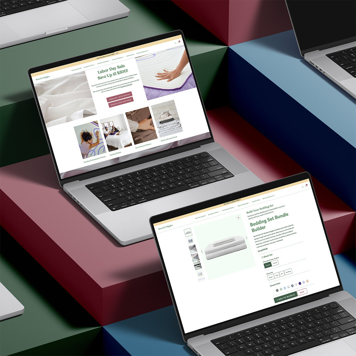 Sheets & Giggles hero image