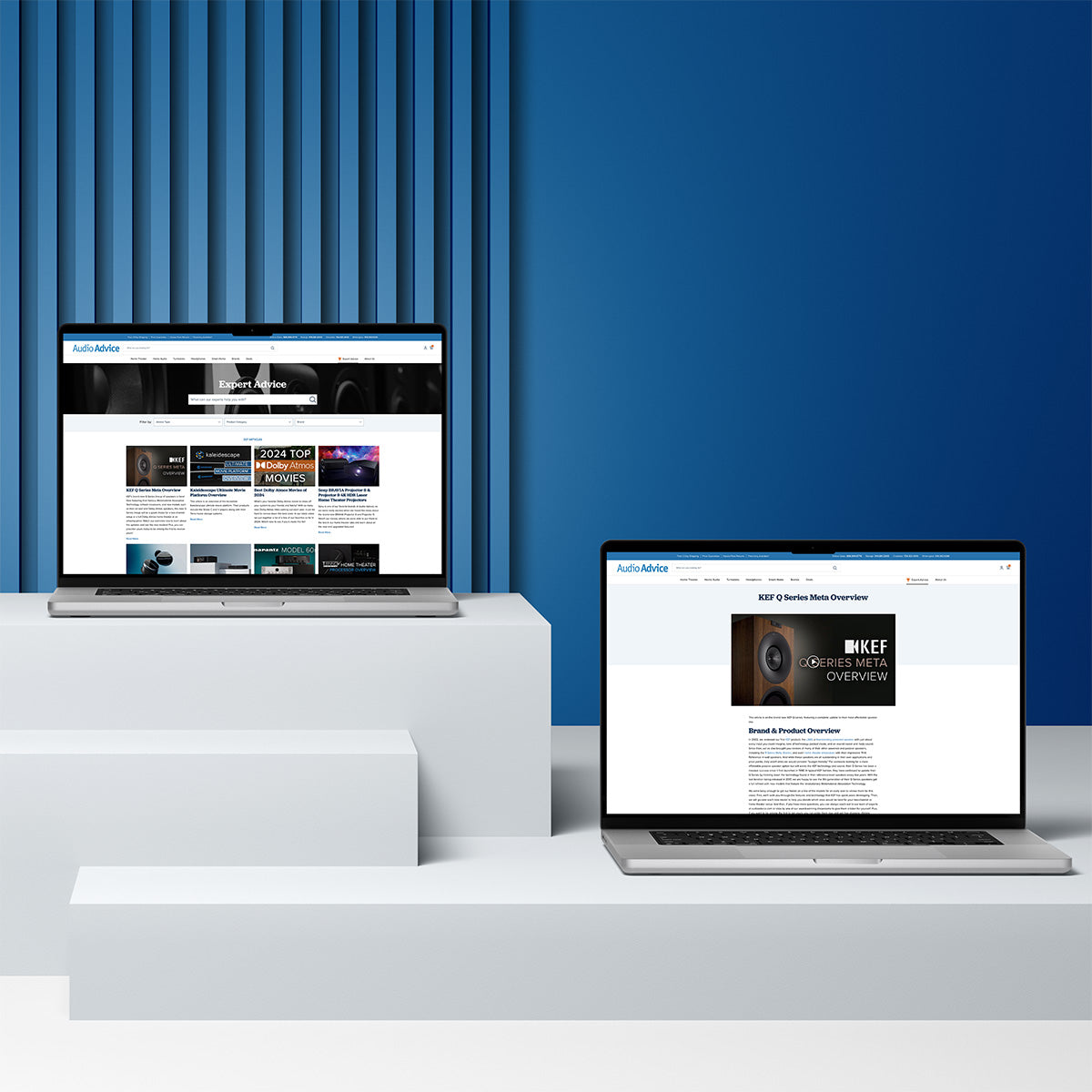 Audio Advice Homepage