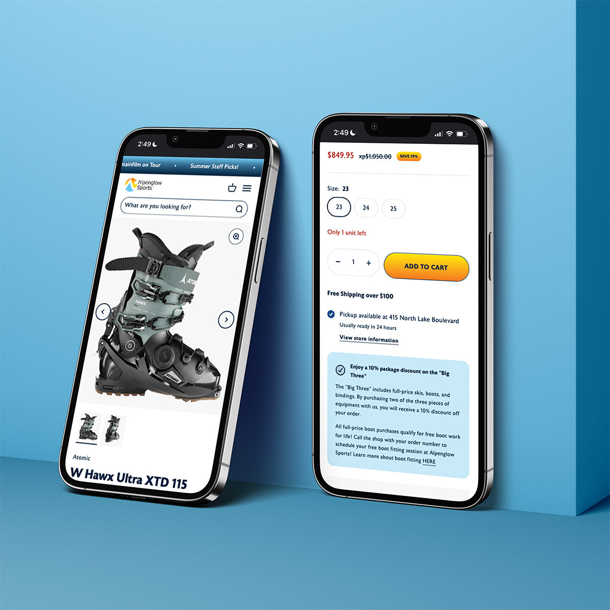 Alpenglow Sports Product Details