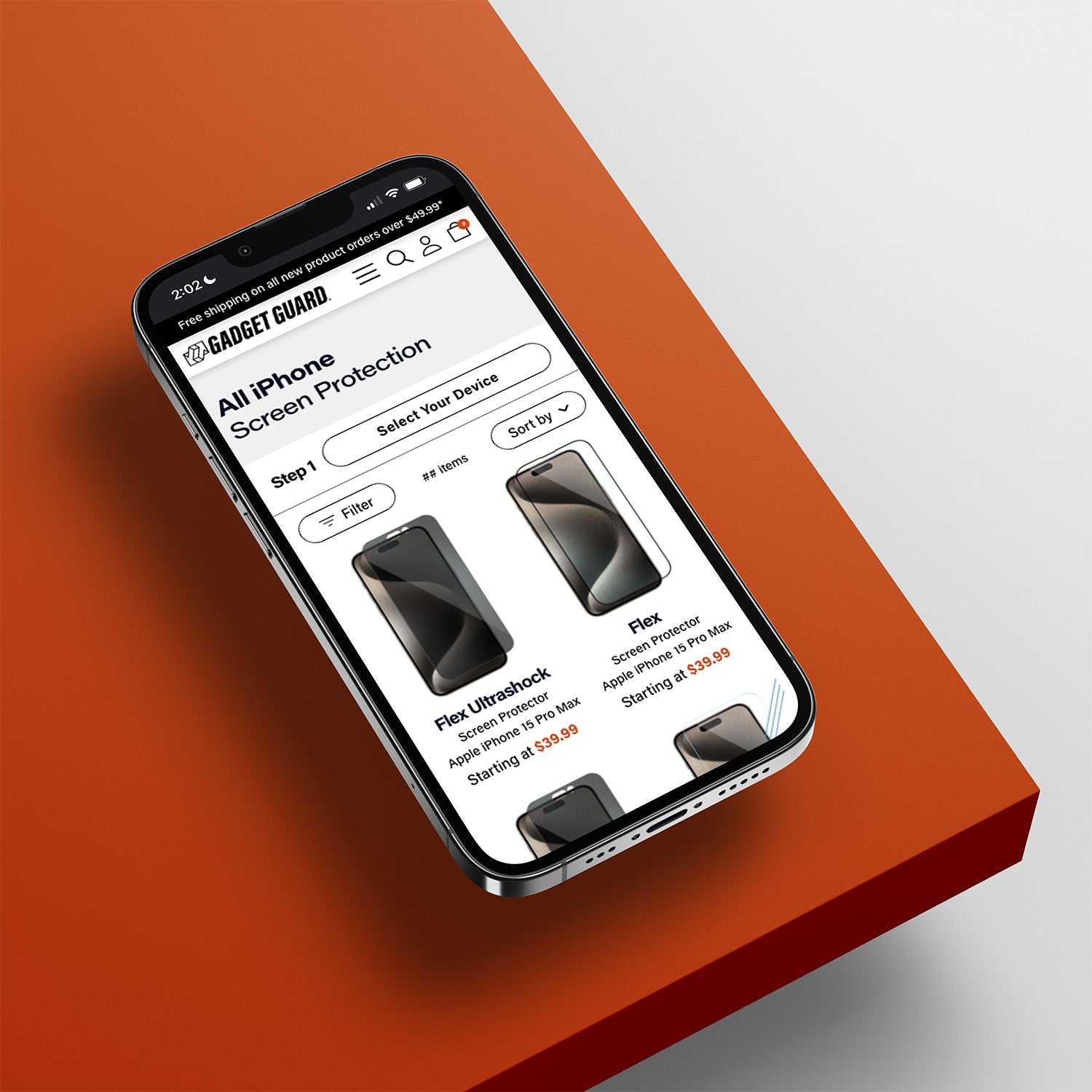 Gadget Guard iPhone Product Listing